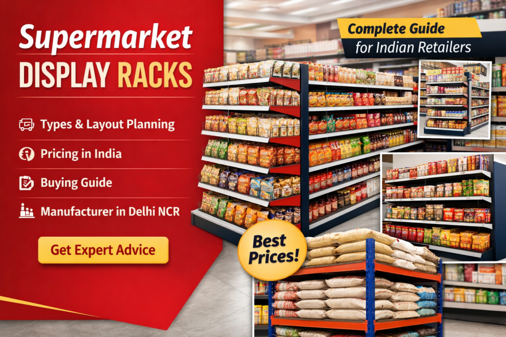 supermarket display racks